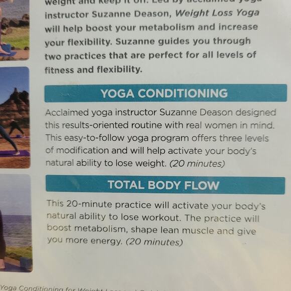 Yoga Novice Bundle of Yoga for Dummies Book and 3 DVDs - Picture 15 of 16